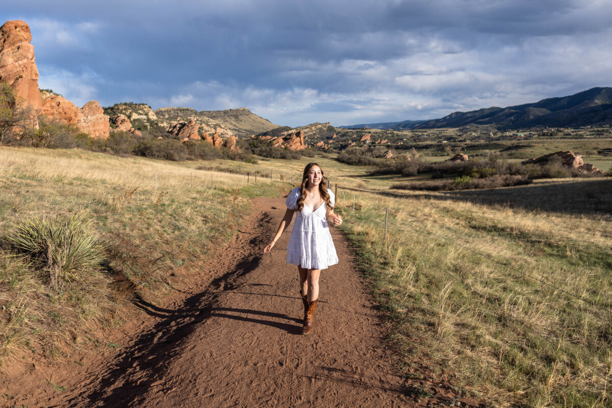 South Valley red rocks senior session