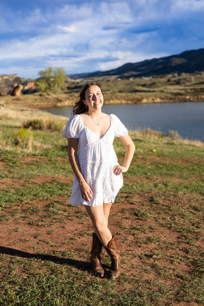 South Valley senior portrait session