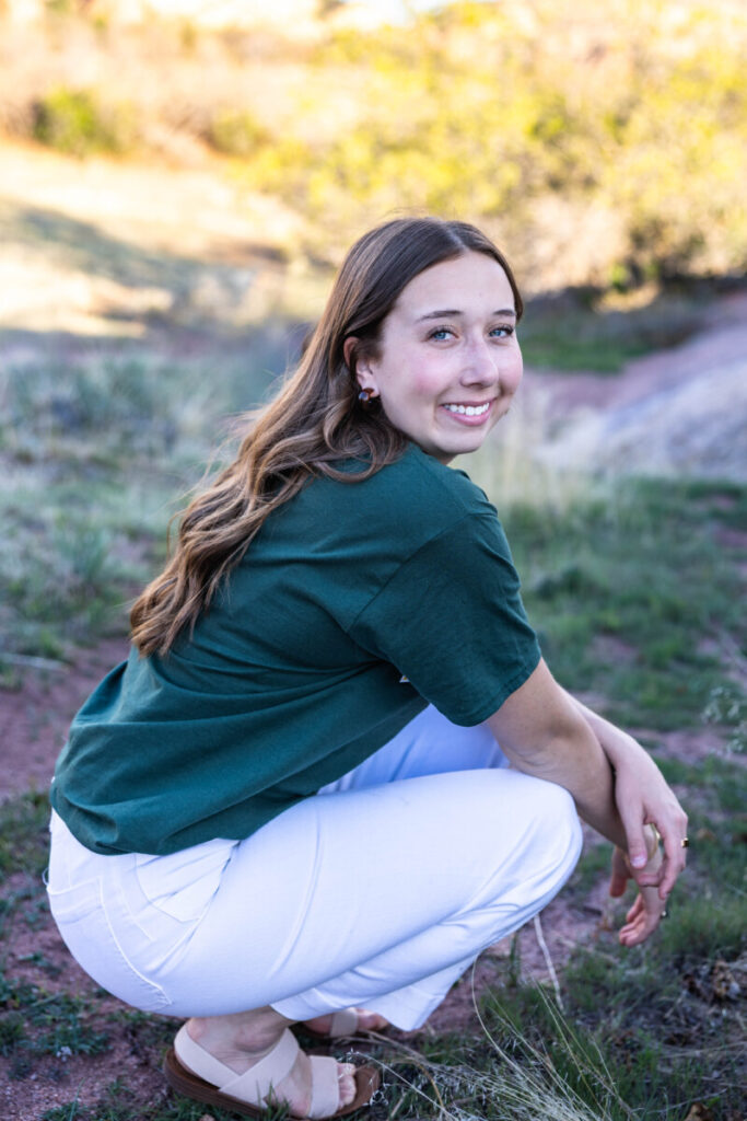 Littleton high school senior photography session at South Valley