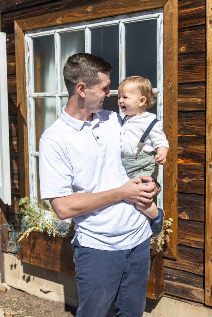 Littleton father and son photography session