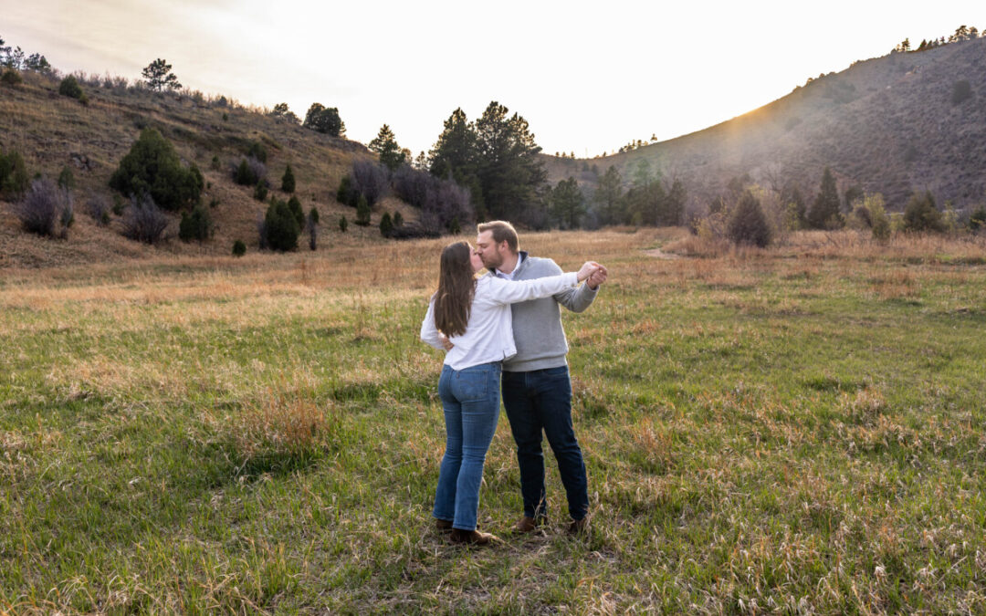 Max & Sarah’s engagement session at Lair O’ the Bear