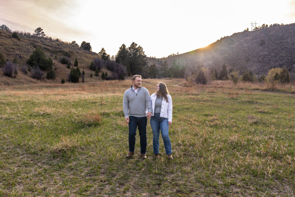 Colorado engaged couple photo session