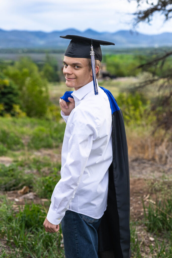 Class of 2026 high school graduate photo session