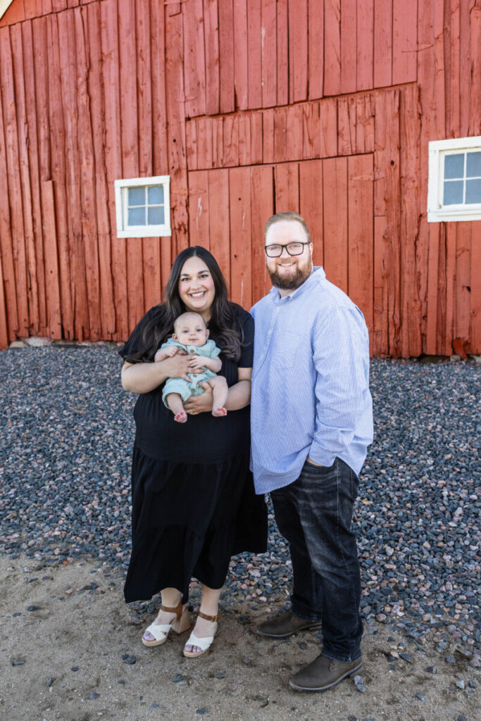 Colorado family photo session at 17 Mile House in Parker