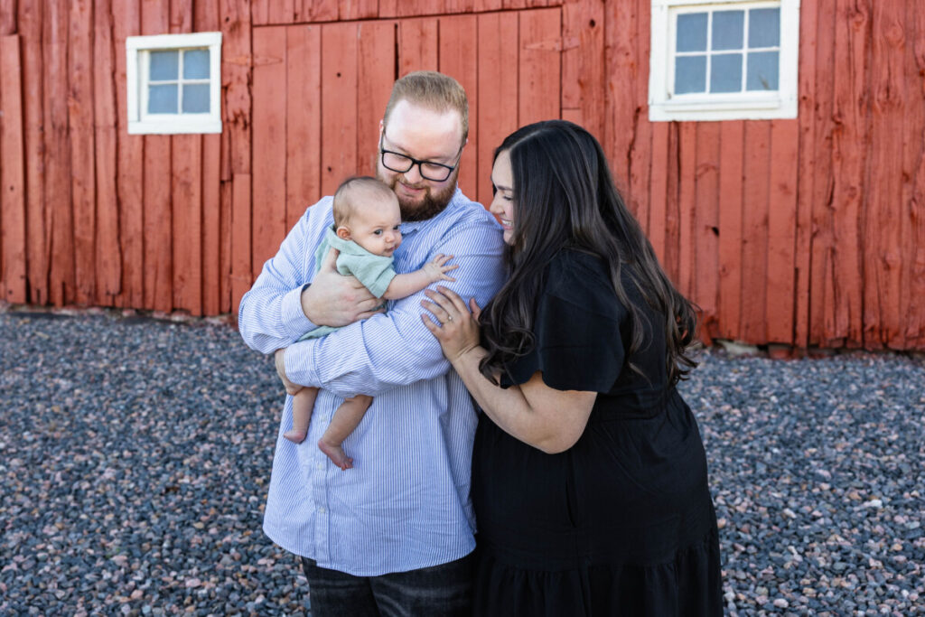 Littleton family and baby photographer at 17 Mile House