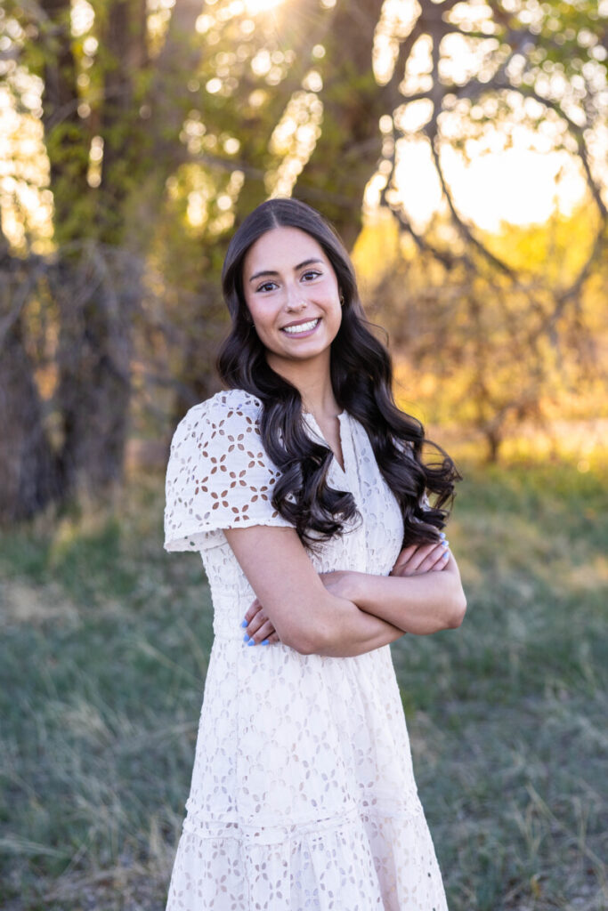 Littleton family photographer with teens at sunset