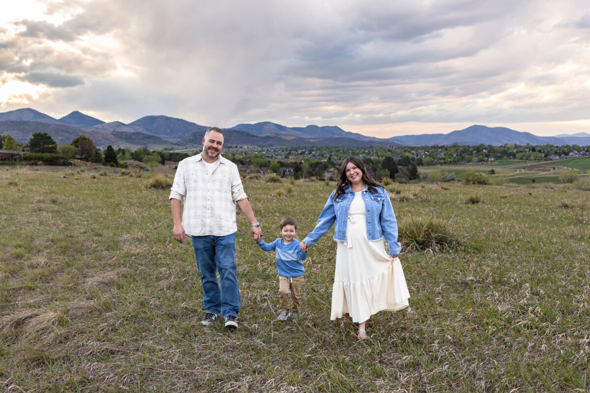 Littleton family and maternity photographer mini session in Colorado