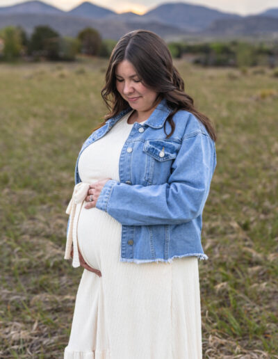 Littleton family and maternity mini photo session in Colorado