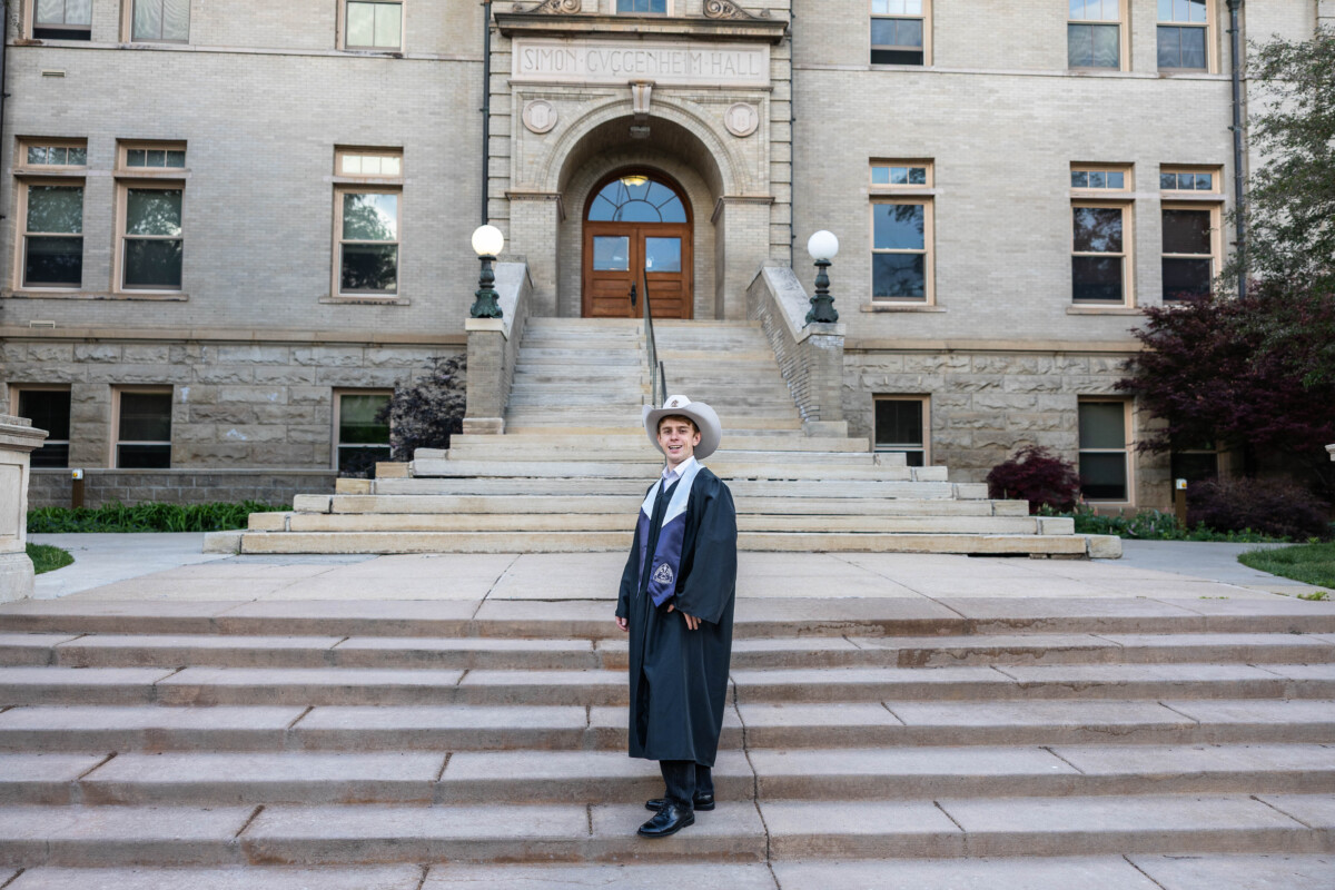 Littleton senior photographer graduate