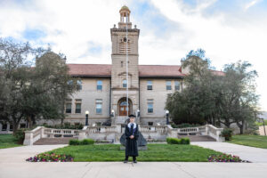 Littleton cap and gown college mini session