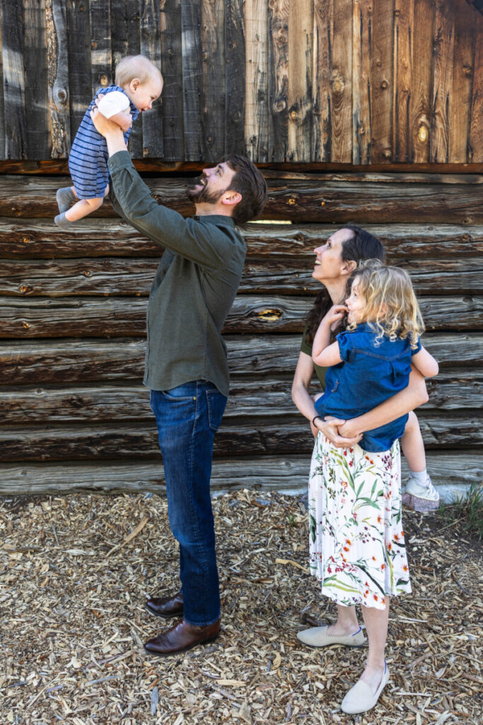 Fun family photographer in Littleton