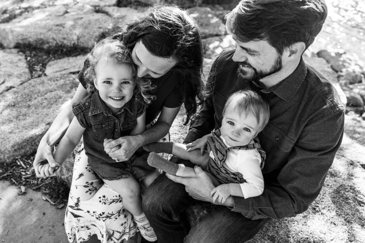 Littleton family photographer capturing connection 