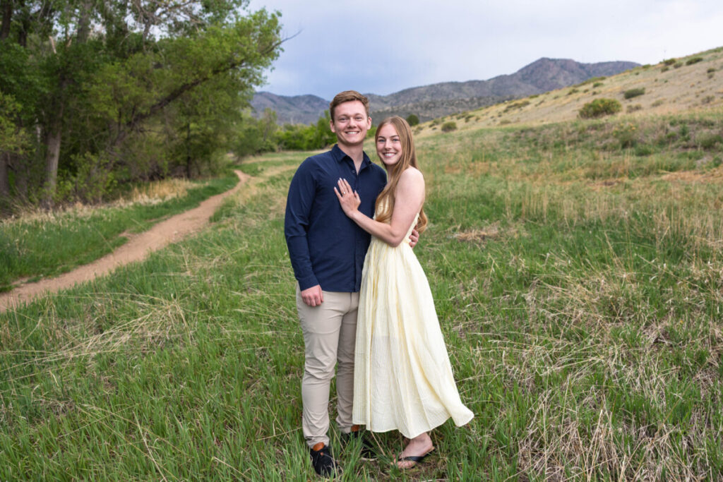 Littleton couple photographer in Morrison