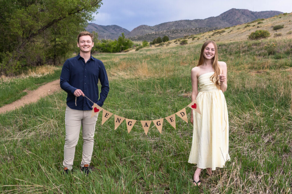 Engagement photographer in Colorado