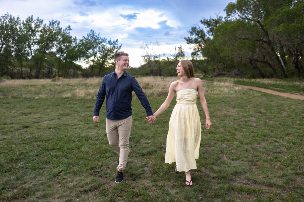 Colorado couple photo session for an engaged couple