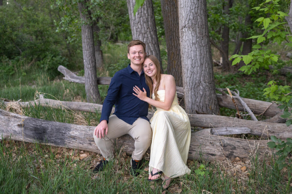 Colorado engagement photography photo session