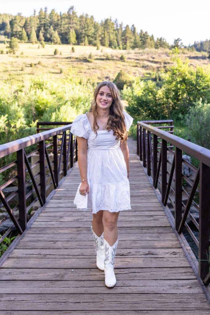 High school senior photographer in Colorado