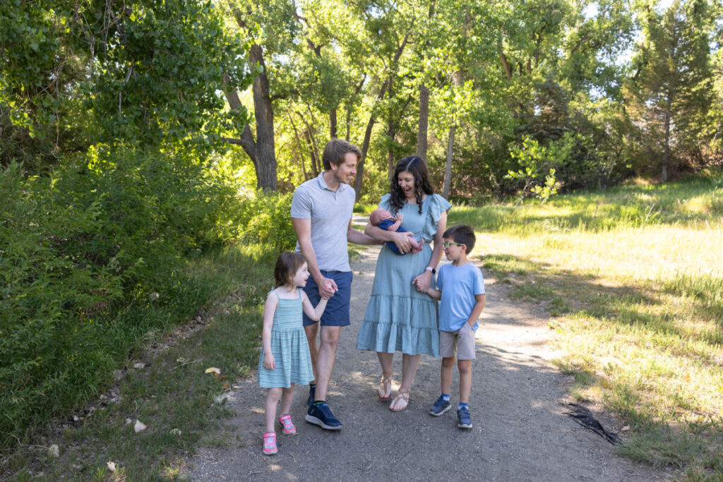 Colorado family photography session at Fly'N B Park