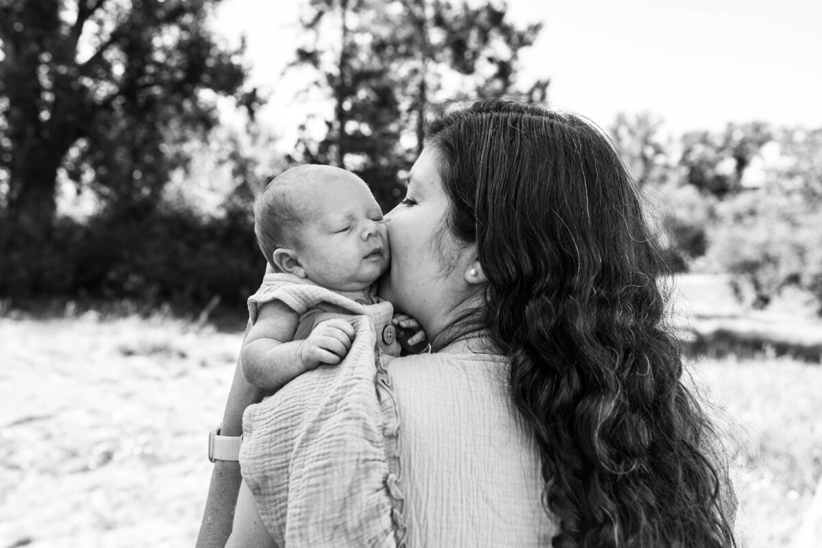Littleton baby and family photographer at Fly'N B Park