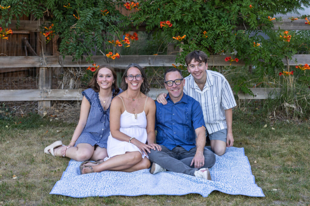 Littleton family photographer at Writer's Vista Park