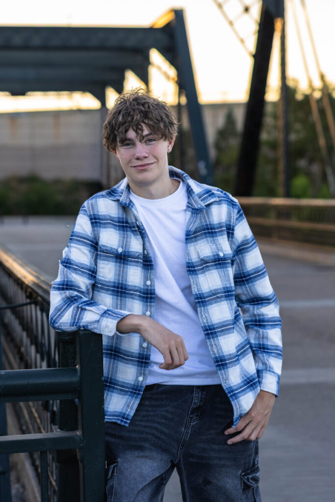 Colorado high school senior photography session in Denver