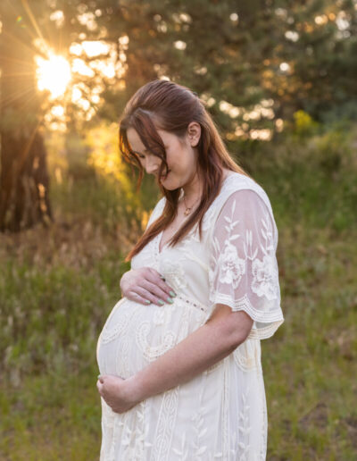 Littleton maternity and baby photographer in Colorado