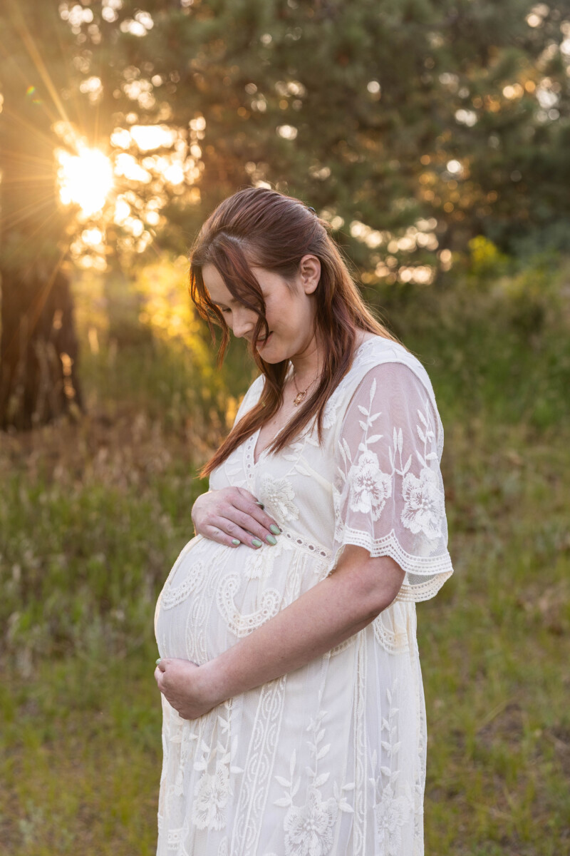 Littleton maternity and baby photographer in Colorado