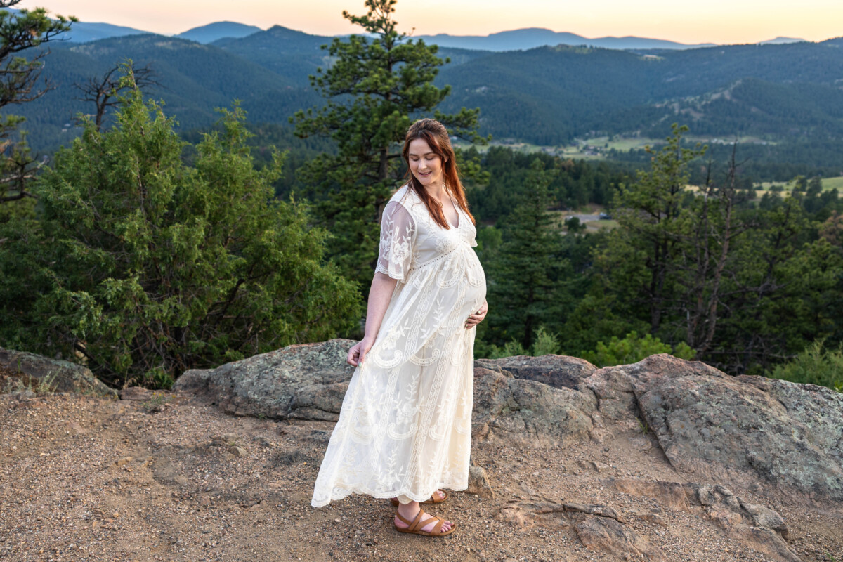 Littleton maternity and baby photographer in Colorado