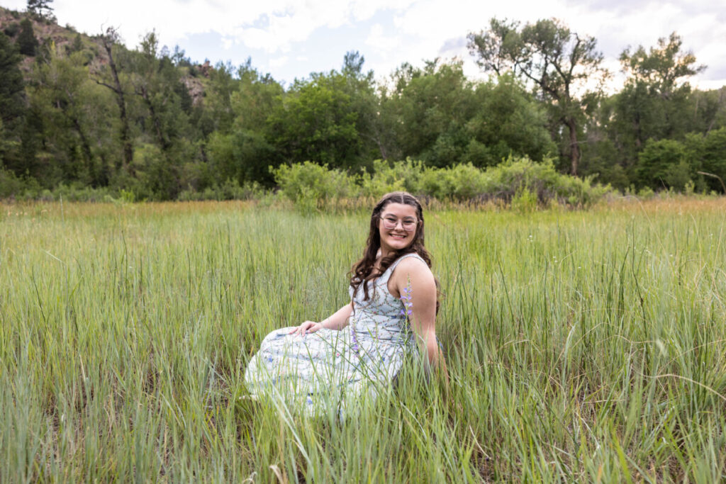 Colorado senior photographer at Lair O' the Bear