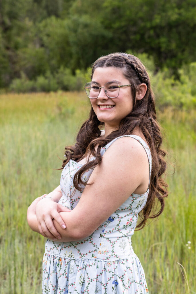 Littleton Colorado high school senior photo session