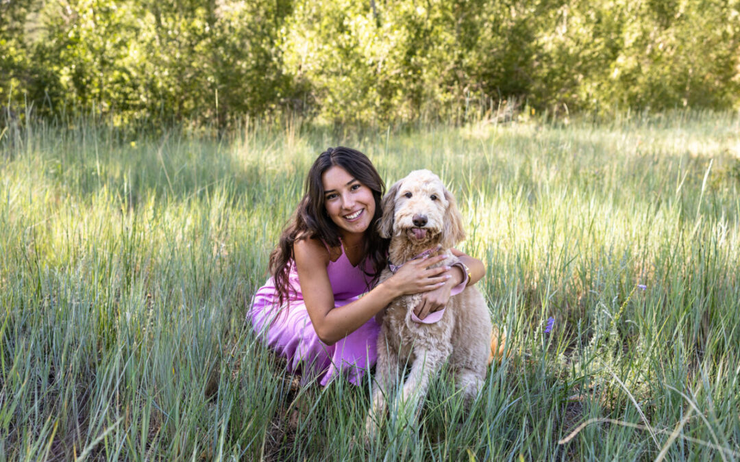 Serena’s senior photos at Lair O’ the Bear