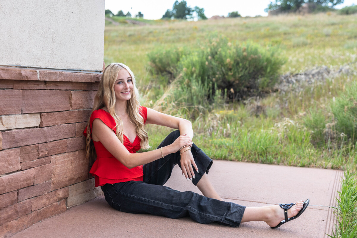 Senior photography session in Colorado