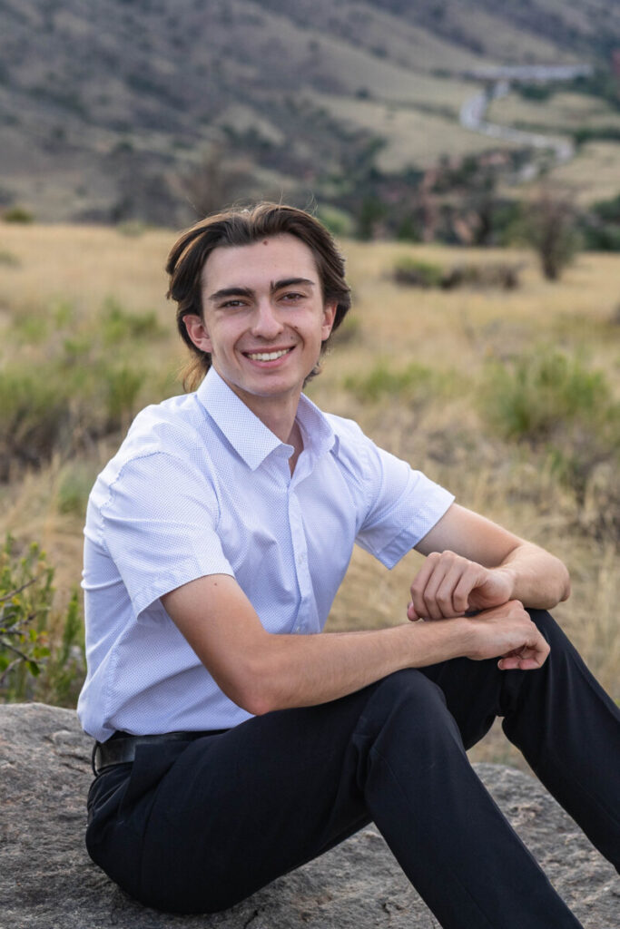 High school senior photographer in Colorado