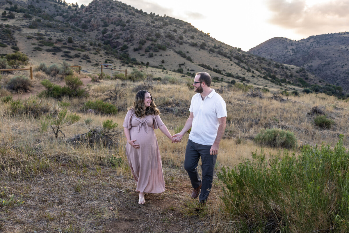 Colorado family and maternity photographer in the foothills