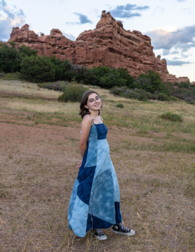 Colorado red rocks senior photographer