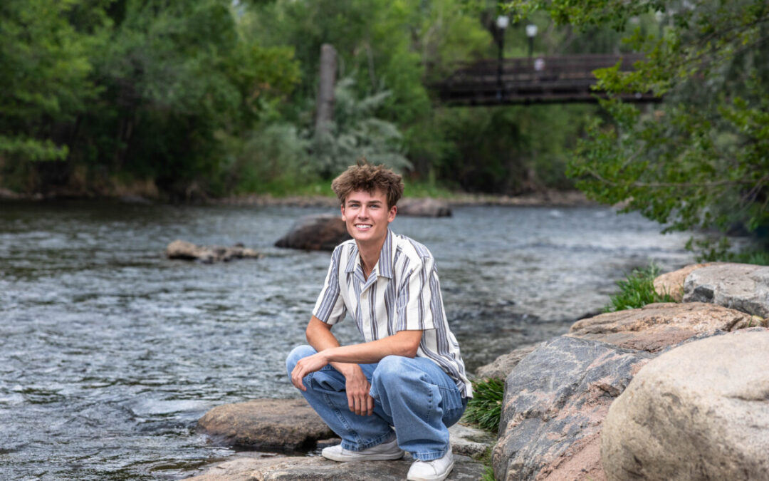 Ryan’s senior photo session in Golden, CO