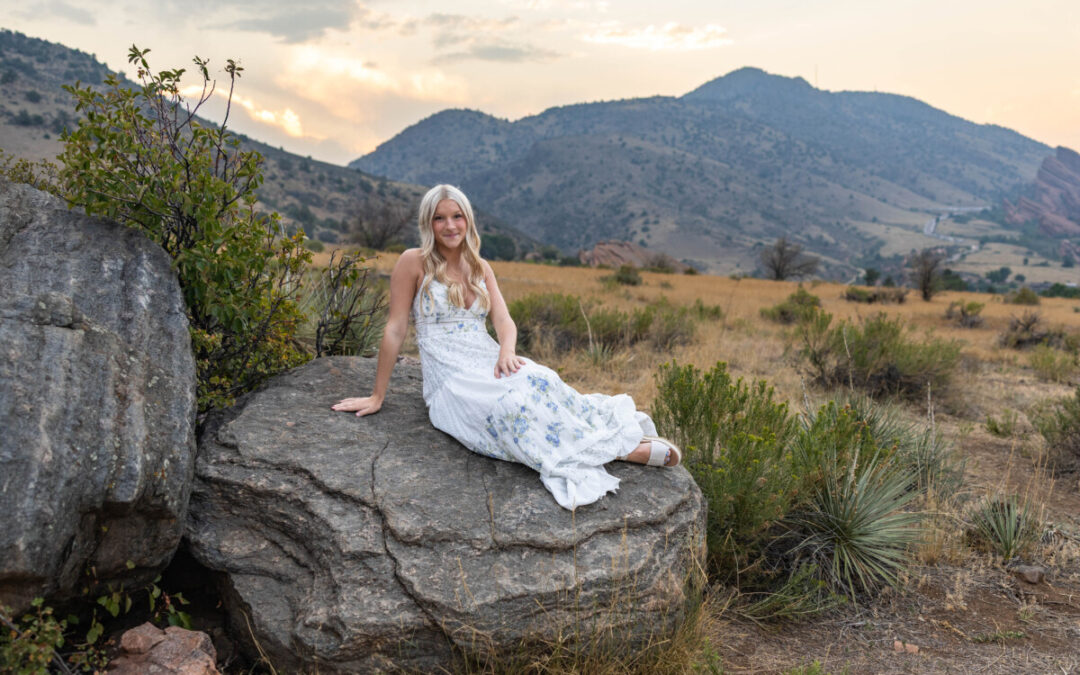 Ava’s senior photo session by Littleton photographer