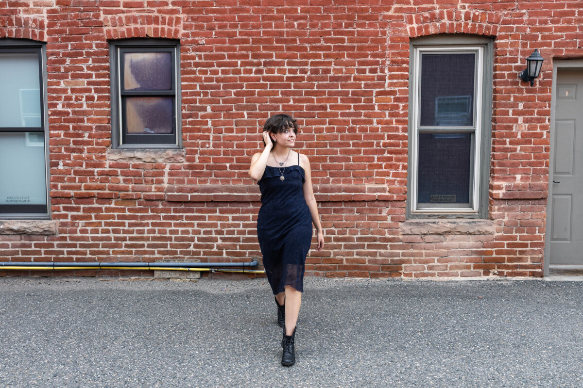 Littleton high school senior photography session in the city