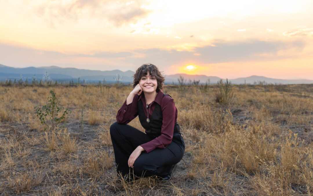 Isabel’s urban senior session in Littleton