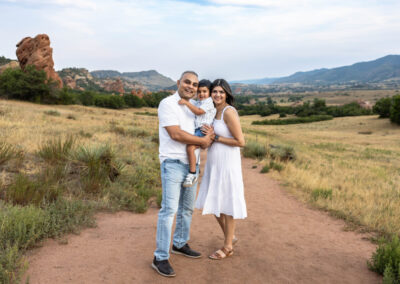 Littleton family photo session at South Valley Park in Colorado