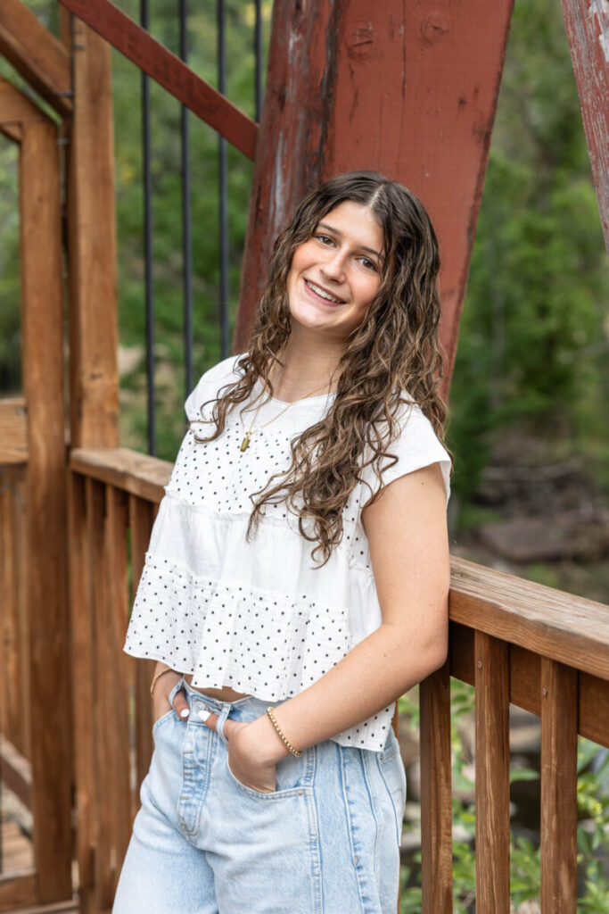 Littleton high school senior photography session in Colorado