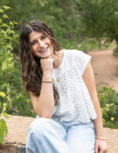 Colorado senior photographer in Morrison