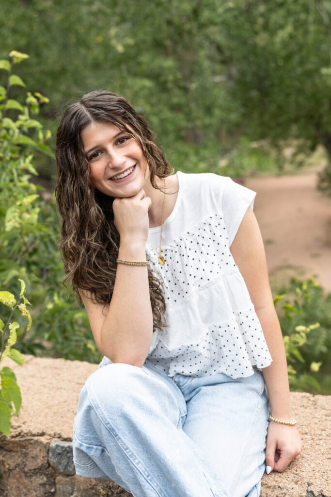 Colorado senior photographer in Morrison