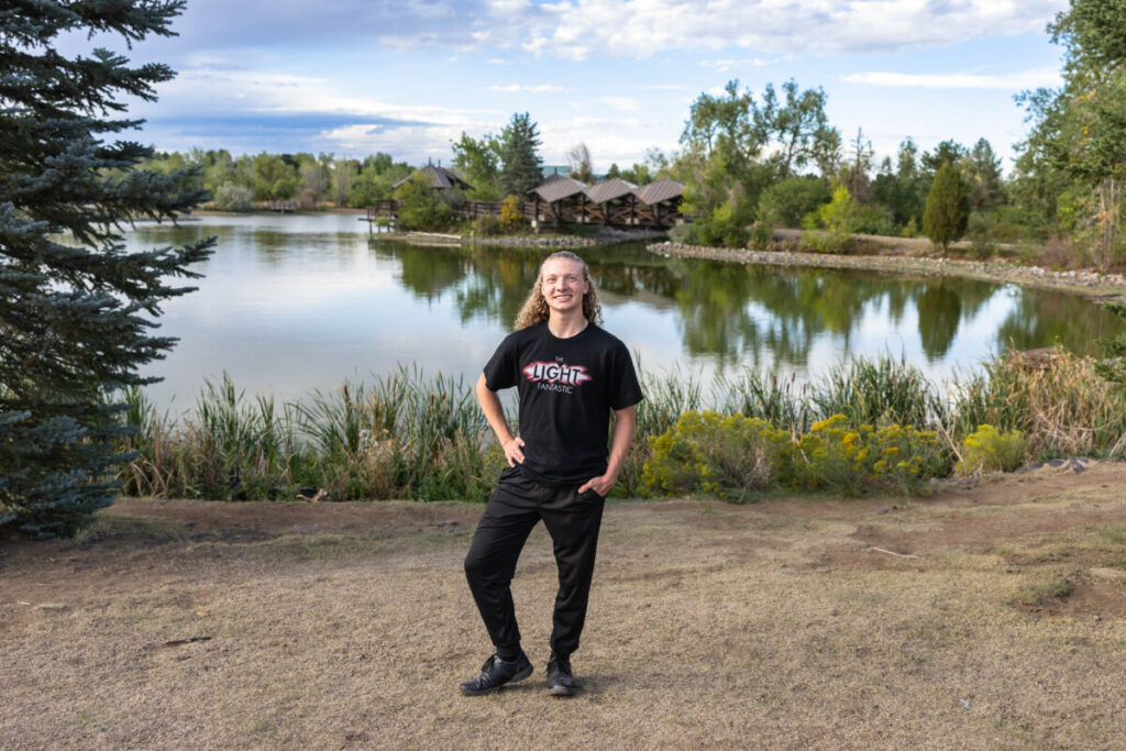 Colorado high school senior photo session in Lakewood