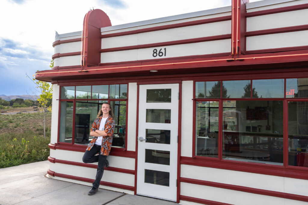 Colorado high school senior photography session in Lakewood