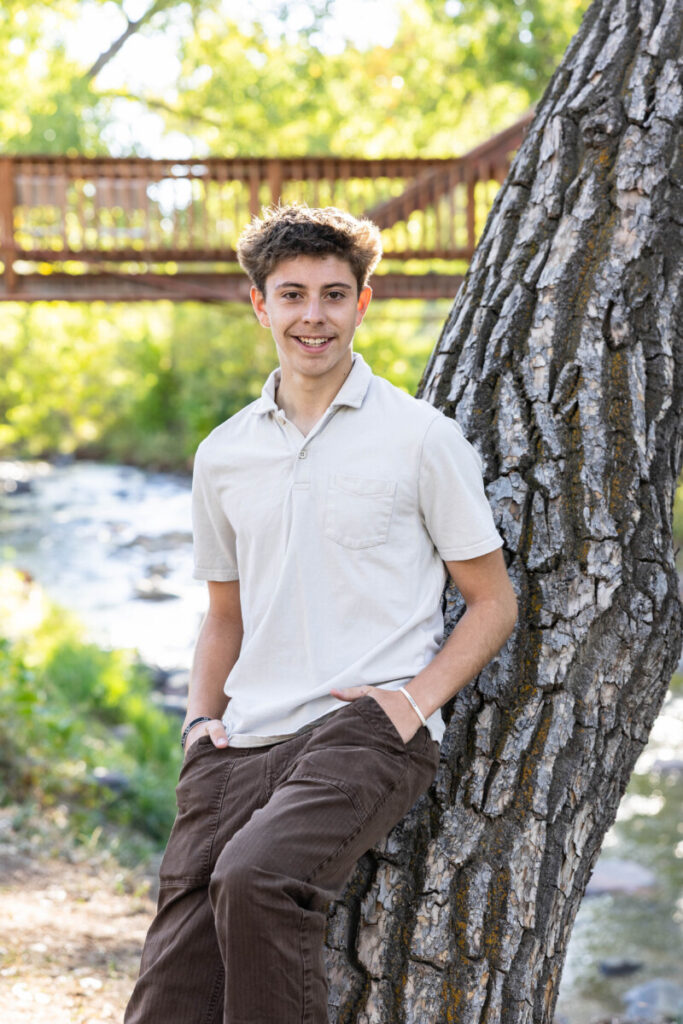 Littleton high school senior photographer in the fall