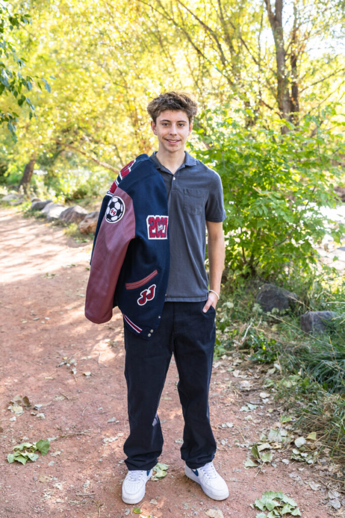 Colorado high school senior photographer for Dakota Ridge student