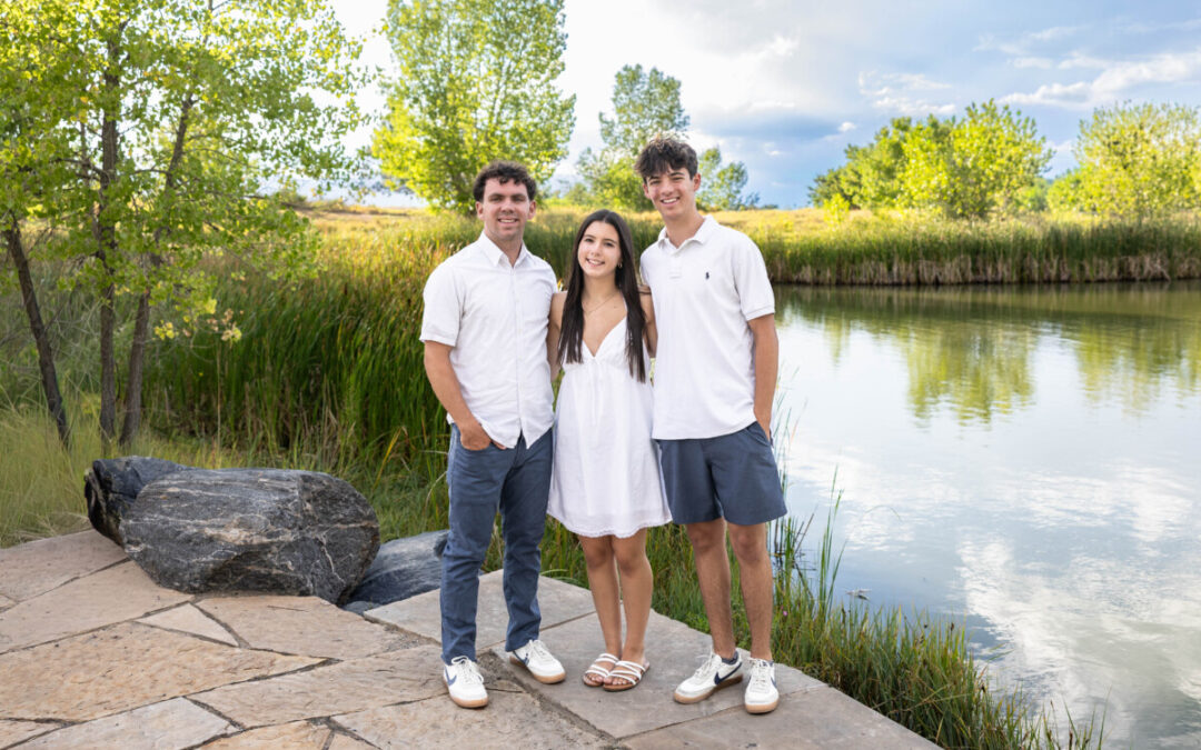 The {H} family photo session in Highlands Ranch