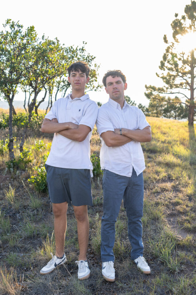 Littleton family and teen photographer with siblings