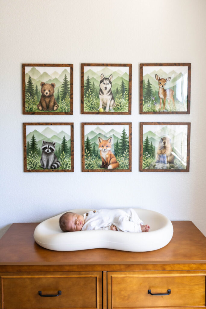 Littleton lifestyle baby and family photography session in home